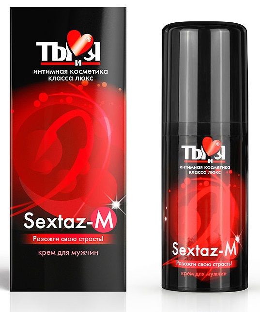 Крем Sextaz-m с возбуждающим эффектом для мужчин - 20 гр.