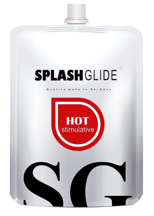 Возбуждающий лубрикант на водной основе Splashglide Hot Stimulative - 100 мл.