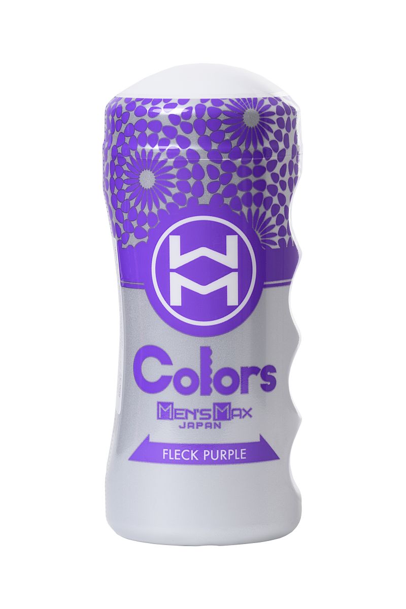 Мультирельефный мастурбатор MensMax Colors - Flick Purple