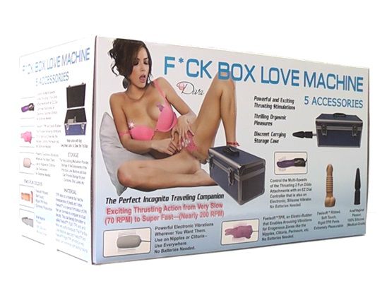 Секс-машина Fuck Box с дополнительными аксессуарами