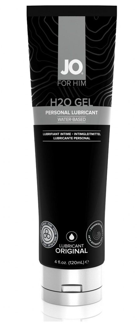 Лубрикант-гель для мужчин JO H2O GEL ORIGINAL - 120 мл.