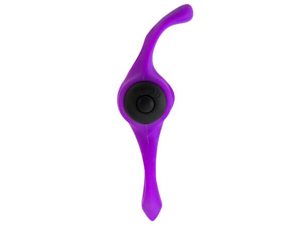 Фиолетовое эрекционное виброкольцо Lingus MAX 