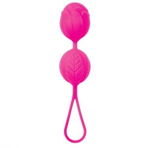 Розовые вагинальные шарики с петелькой для извлечения