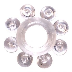 Прозрачное эрекционное кольцо Rings Bubbles